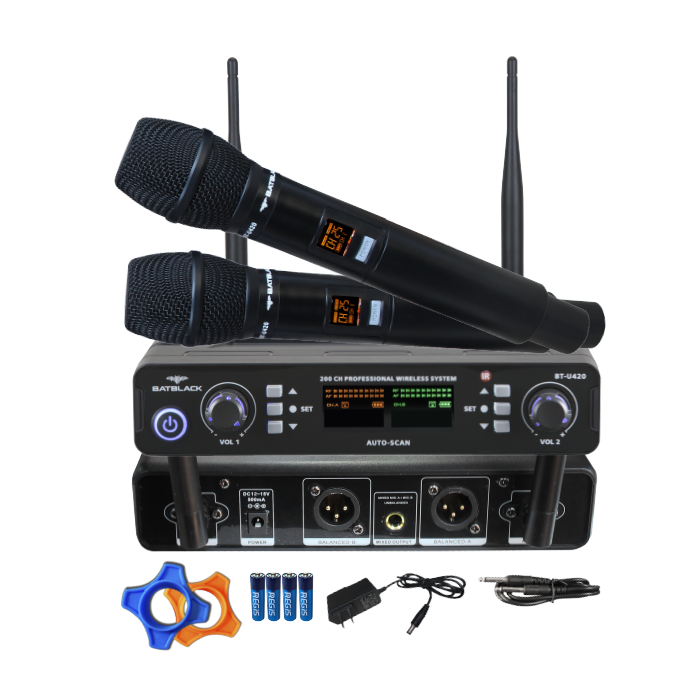 Microfono Inalambrico BatBlack BT-U420